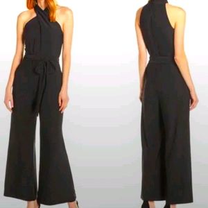 NWT Sam Edelman halter neck wide leg romper dress